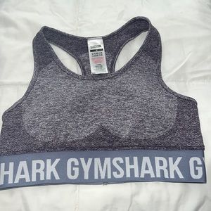 Gymshark Flex Sports Bra Purple Marl Medium